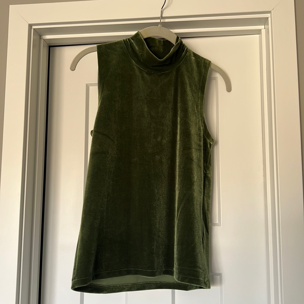 J.Crew Velvet Tank top